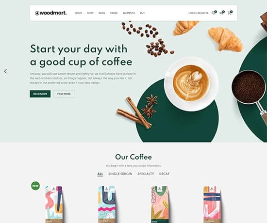 Coffee — WoodMart