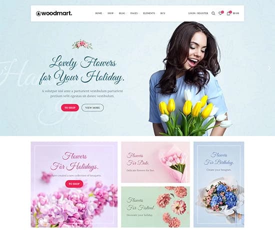 Flowers — WoodMart
