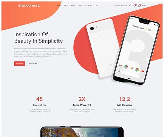 Landing Gadget — WoodMart