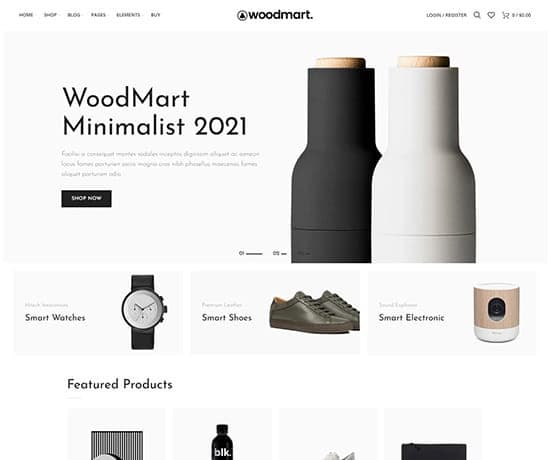 Minimalism — WoodMart