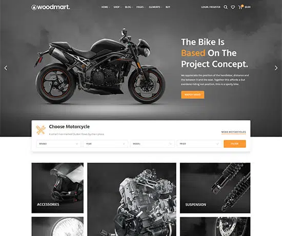 Motorcycle — WoodMart