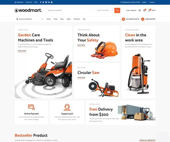Tools — WoodMart
