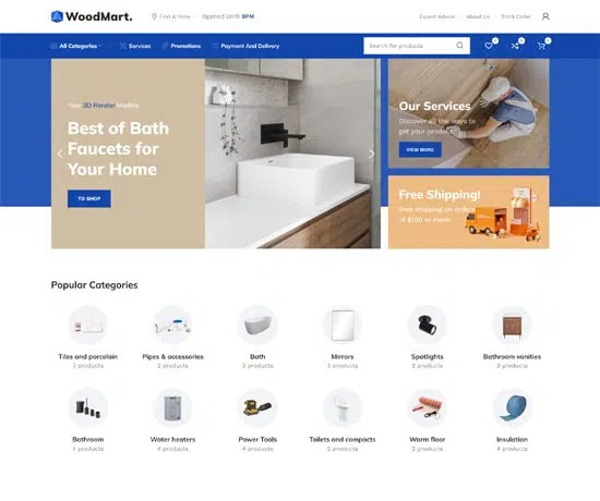 Megamarket — WoodMart