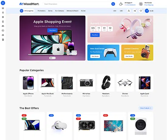 Mega Electronics — WoodMart