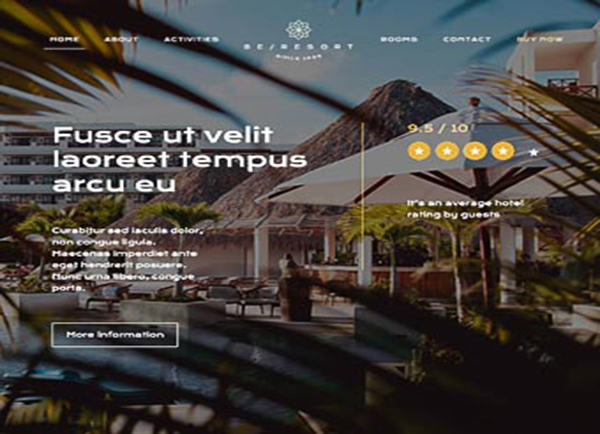 wordpress-otel-tanitim-web-tasarim-rizort